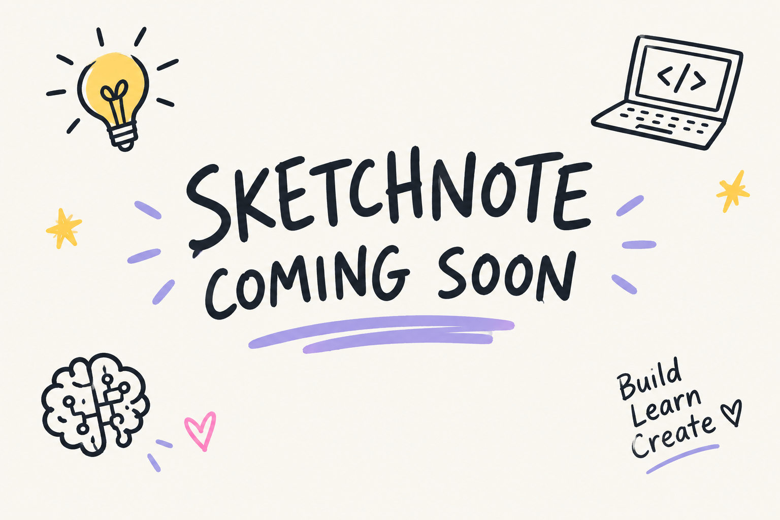 Sketchnote coming soon